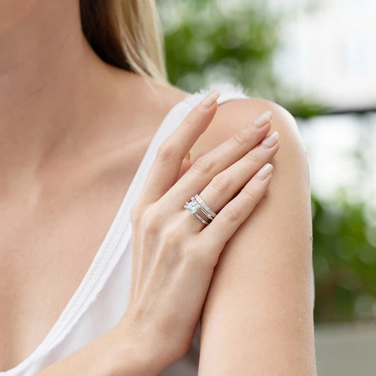 Personalized Detachable Ring with Birthstone