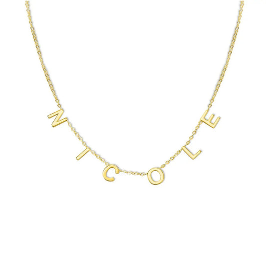 Personalized Multiple Letter Necklace