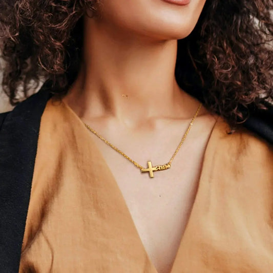 Personalized Amharic Name Necklace