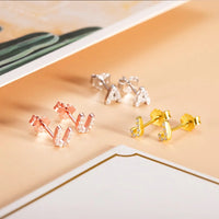 Personalized Initial Studs Alphabet Earring