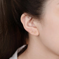 Personalized Initial Studs Alphabet Earring