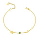 Custom Sideways Initial Bracelet