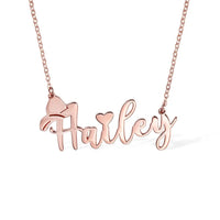 Personalized Name Necklace with Cowboy Hat