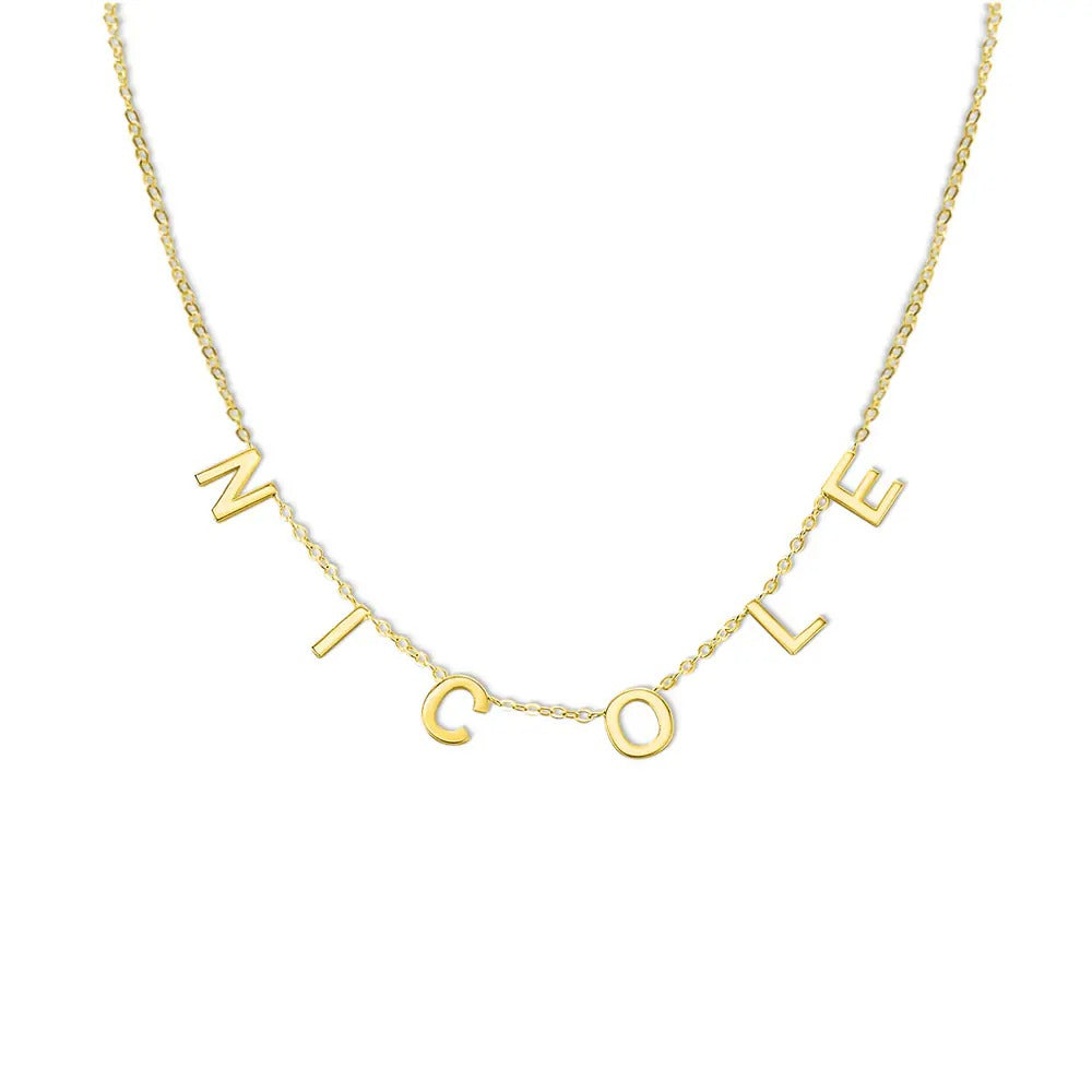 Personalized Multiple Letter Necklace