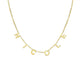 Personalized Multiple Letter Necklace