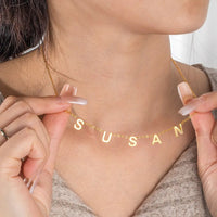 Personalized Multiple Letter Necklace