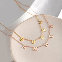 Personalized Multiple Letter Necklace