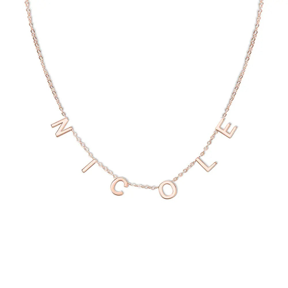 Personalized Multiple Letter Necklace
