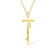 Personalized Cross Name Necklace