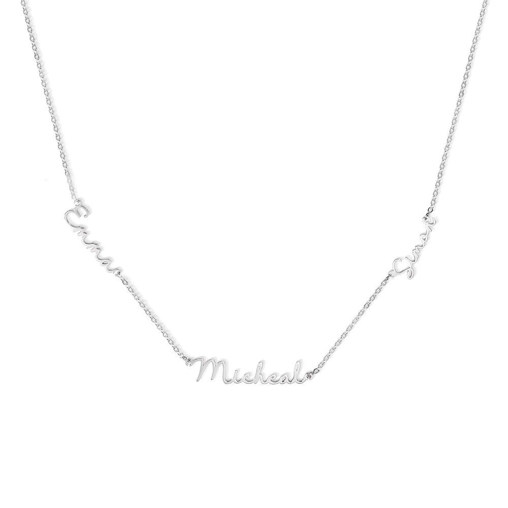 Personalized Multiple Names Family Necklace