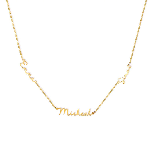 Personalized Multiple Names Family Necklace