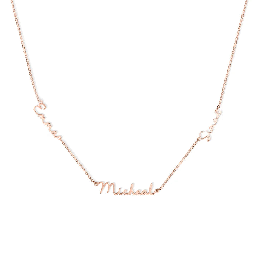 Personalized Multiple Names Family Necklace