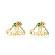 Custom Name Birthstone Earrings