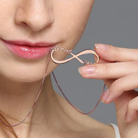 Double Name Infinity Necklace